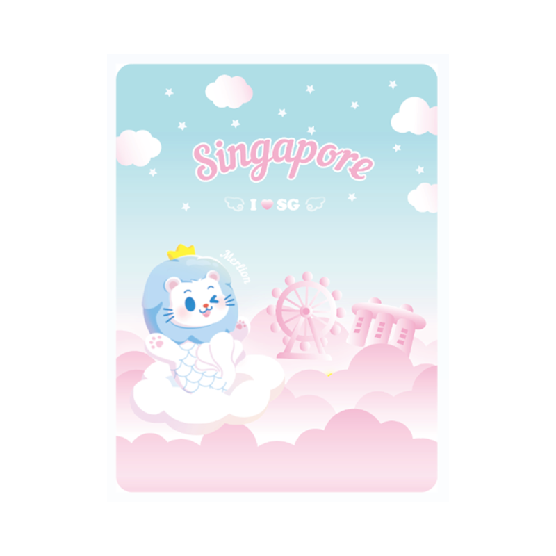 Sinnkawa Hello Merlion Postcard