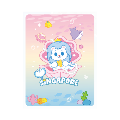 Sinnkawa Hello Merlion Postcard