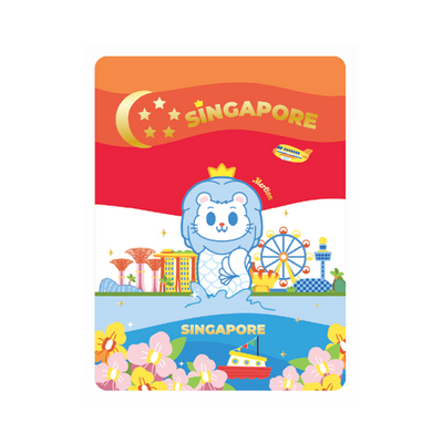 Sinnkawa Hello Merlion Postcard