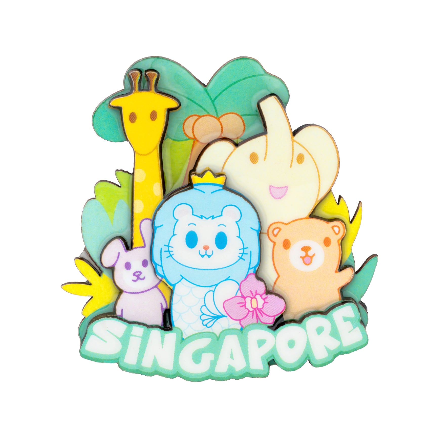 Sinnkawa Layered Wood Magnet