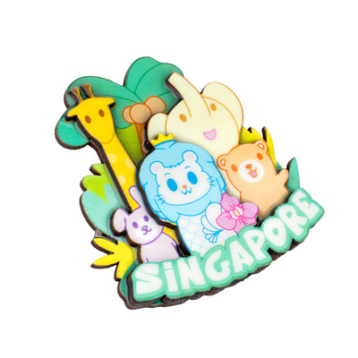 Sinnkawa Layered Wood Magnet