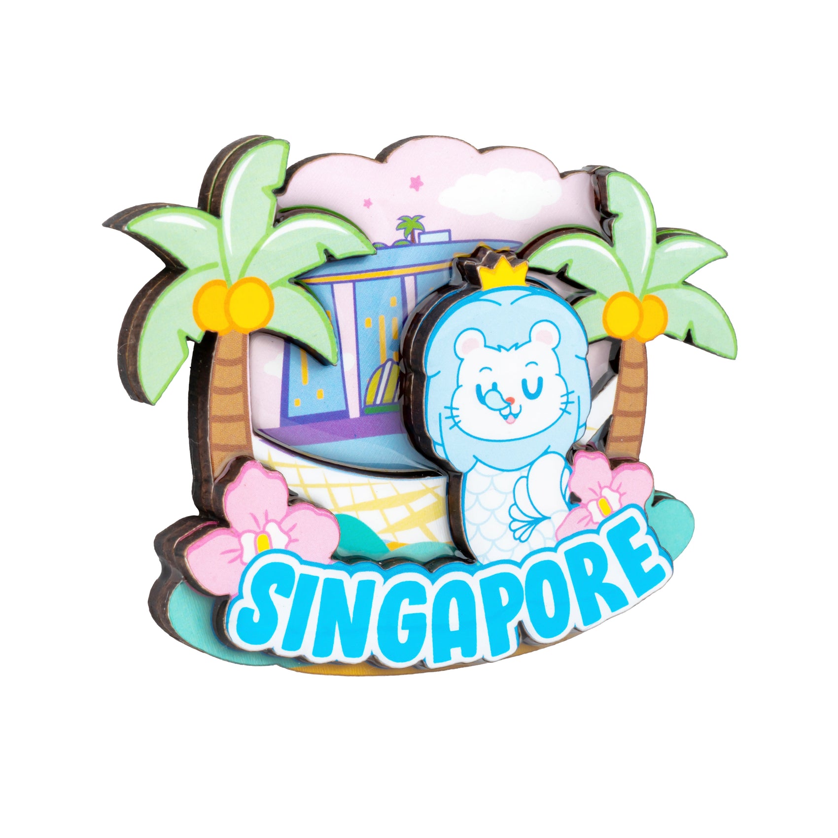 Sinnkawa Layered Wood Magnet