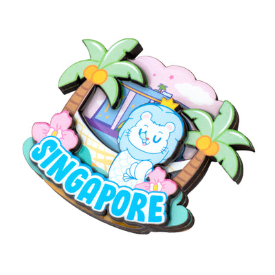 Sinnkawa Layered Wood Magnet