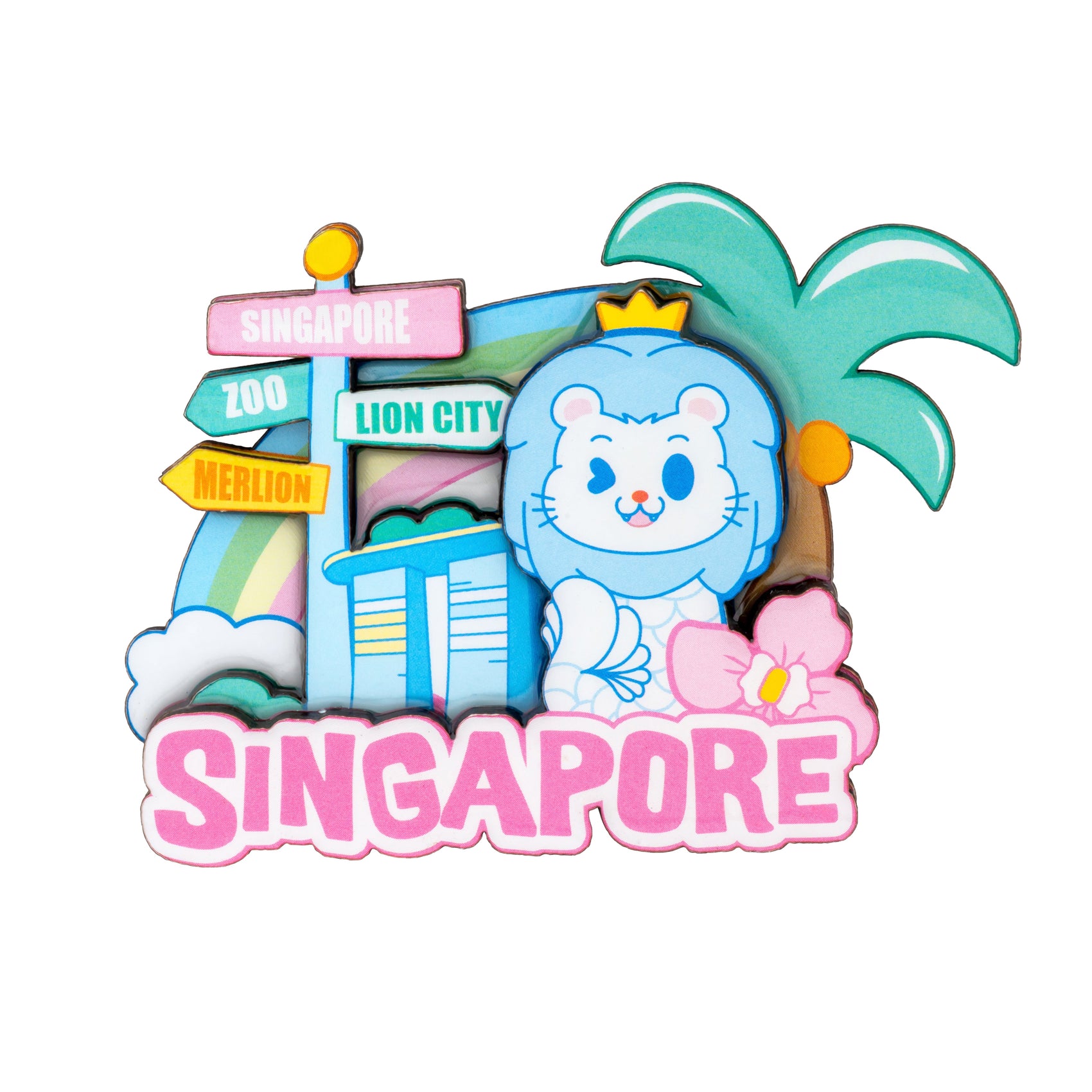 Sinnkawa Layered Wood Magnet