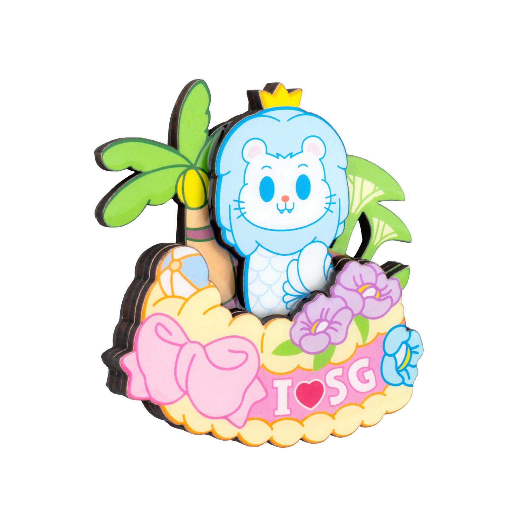 Sinnkawa Layered Wood Magnet