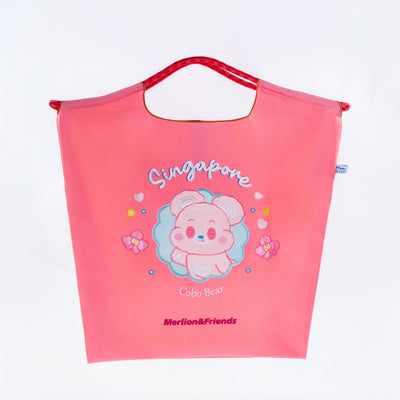 Sinnkawa Hello Merlion Embroidered Tote