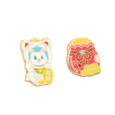 Sinnkawa Enamel Pins (2-Pack)