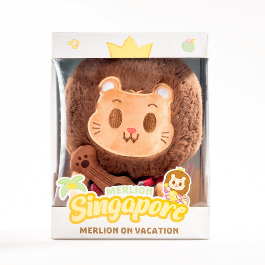 Sinnkawa Sun - Tanned Merlion on Vacation 25cm Plush - Sinnkawa® - Stuffed Animals