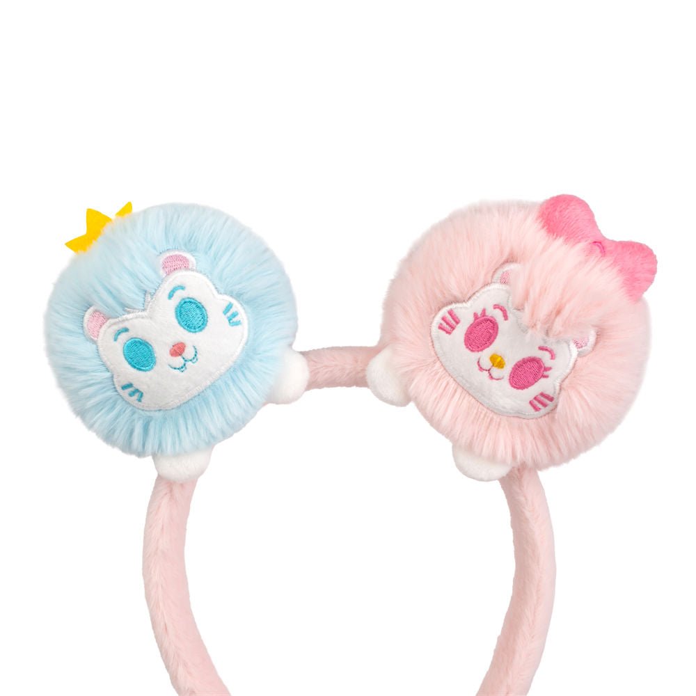 Sinnkawa Blue & Pink Plush headband - Sinnkawa® - 