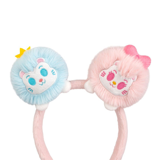 Sinnkawa Blue & Pink Plush headband - Sinnkawa® - 