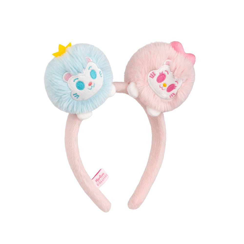 Sinnkawa Blue & Pink Plush headband - Sinnkawa® - 